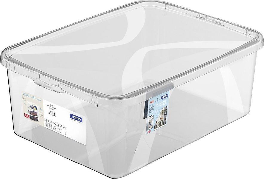 ROTHO Aufbewahrungsbox Rotho Aufbewahrungsbox Lona inkl. Deckel 10 L günstig online kaufen