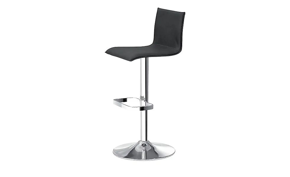 Barhocker  MyTina ¦ schwarz ¦ Maße (cm): B: 44 T: 38.0 Polstermöbel > Hocke günstig online kaufen