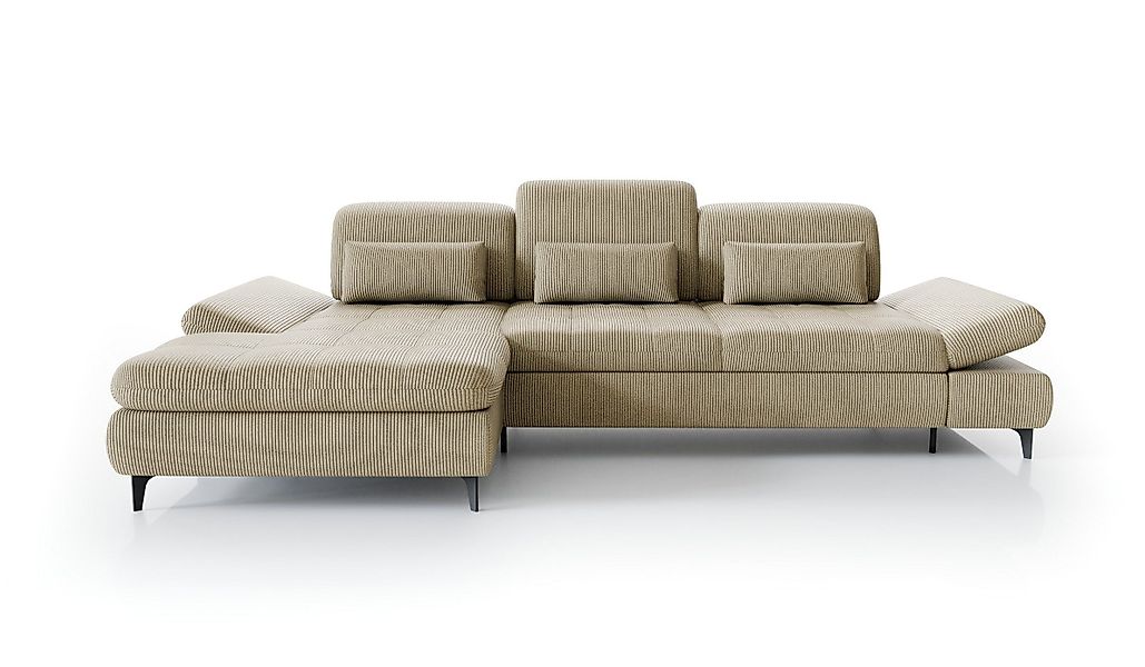 Hygger Möbelhaus Ecksofa NOLA Sofa L günstig online kaufen