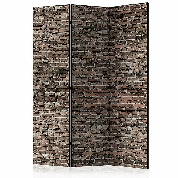 3-teiliges Paravent - Old Brick [room Dividers] günstig online kaufen