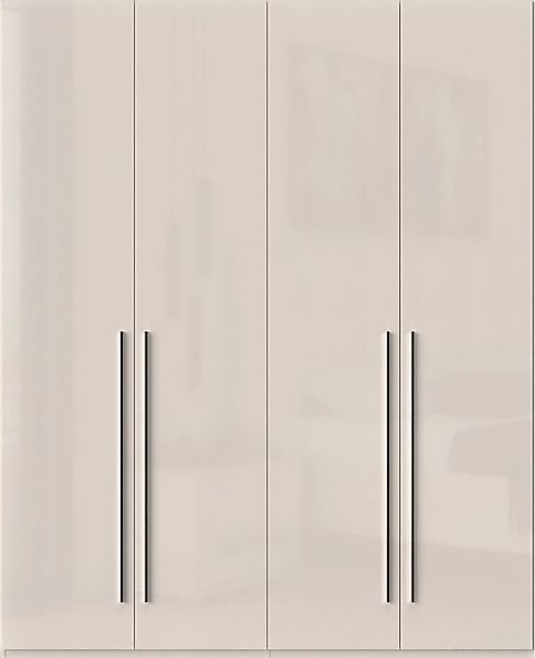 PLACES OF STYLE Kleiderschrank "Piano, UV lackiert, hochglänzend in beige o günstig online kaufen