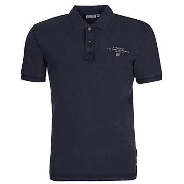 Napapijri Polo Elbas Navy Blau - Größe S günstig online kaufen