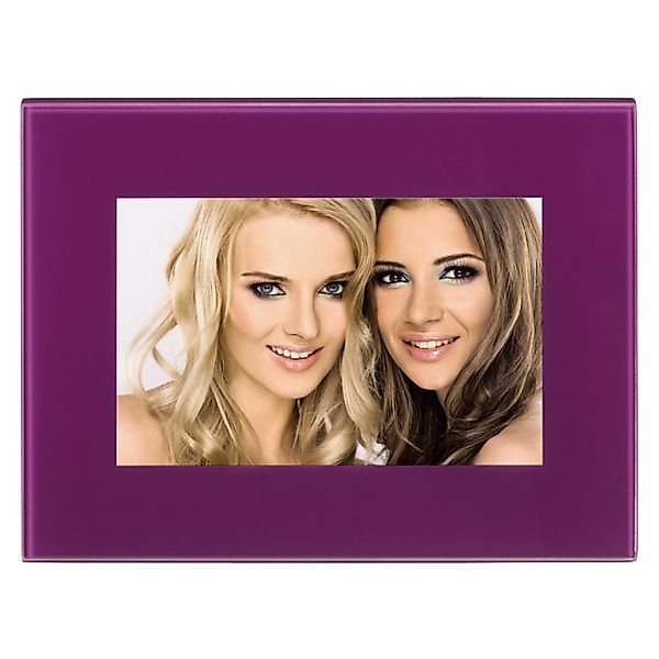 Hama Bilderrahmen Glas-Rahmen 13x18cm Lila Bilder-Rahmen, günstig online kaufen