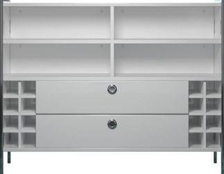 PLACES OF STYLE Tresentisch "Imperia" Mobile Bar mit Chromrahmen, viel Stau günstig online kaufen