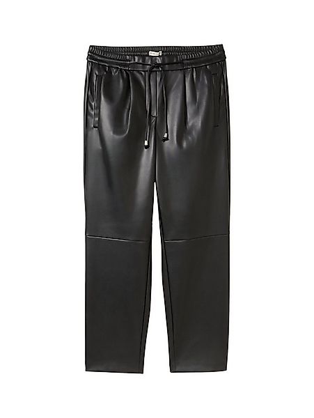 TOM TAILOR Stoffhose PU loose fit pants günstig online kaufen