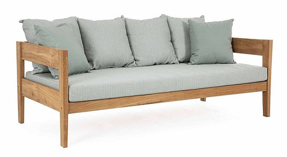 Bizzotto Gartensofa Gartensofa Kobo aus Teakholz, Aqua günstig online kaufen