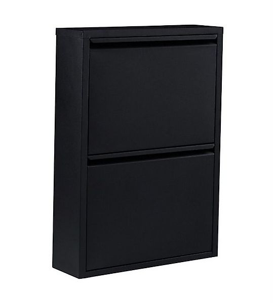 k-hometrends Schuhschrank KEKE 2 - BLACK stilvoller Schuhschrank, schmaler günstig online kaufen