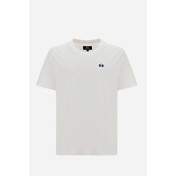 La Martina  T-Shirts & Poloshirts CCMR14 JS388-00001 WHITE günstig online kaufen