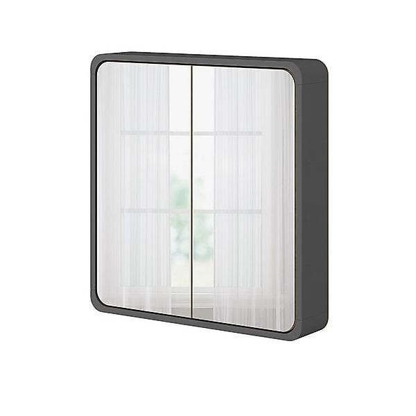 Vicco Badezimmerspiegelschrank Arla Anthrazit 60 x 60 cm günstig online kaufen