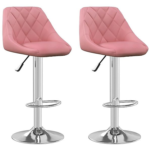 vidaXL Barhocker Barhocker 2 Stk. Rosa günstig online kaufen