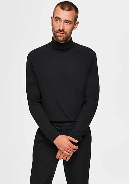 SELECTED HOMME Rollkragenpullover "SLHBERG ROLL NECK NOOS" günstig online kaufen