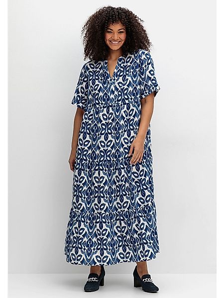 Sheego Sommerkleid Große Größen mit Ornamentdruck günstig online kaufen