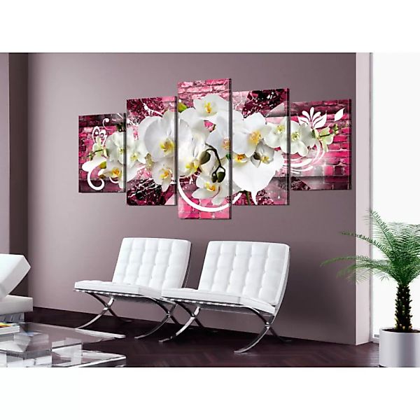 Wandbild Variation zum Thema Orchidee XXL günstig online kaufen