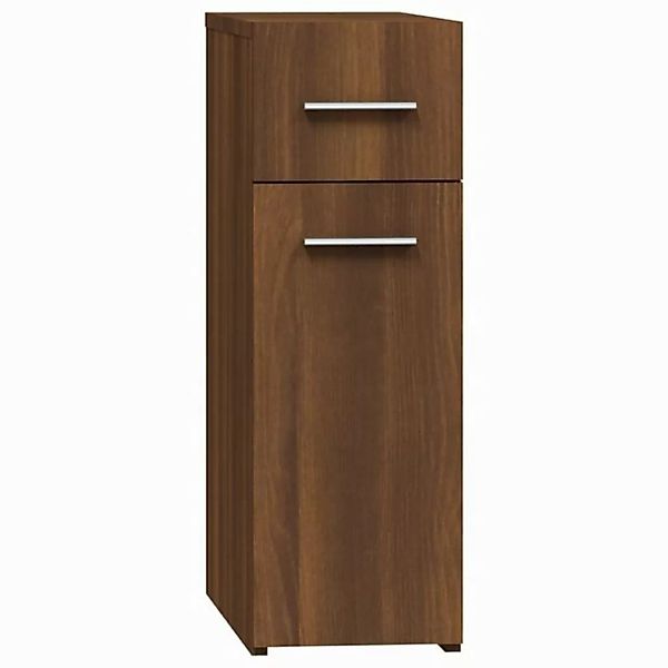 vidaXL Aktenschrank Apothekerschrank Braun Eichen-Optik 20x45,5x60 cm Spanp günstig online kaufen