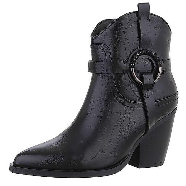 Ital-Design Damen Cowboyboots Western Westernstiefelette (88577608) günstig online kaufen