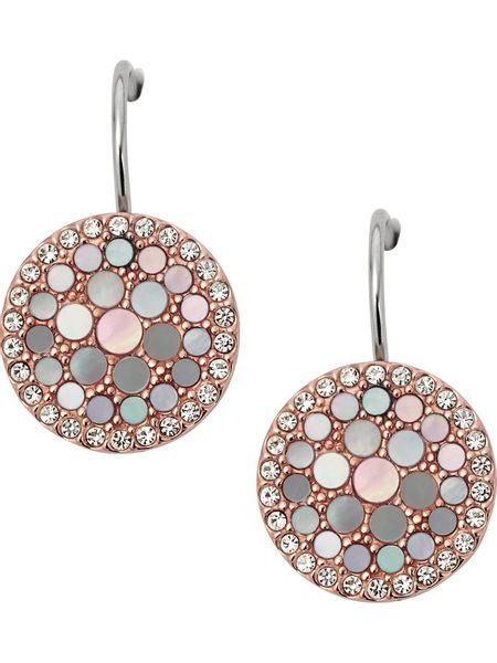 Fossil Paar Ohrhänger Fossil Damen-Ohrhänger Edelstahl günstig online kaufen