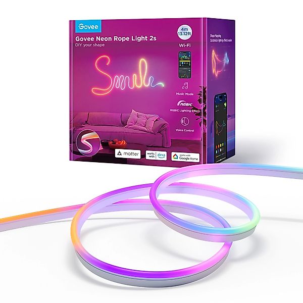 Govee Neonlichtschlauch H61D4-W 2 Weiß günstig online kaufen