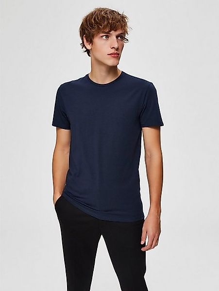 SELECTED HOMME Rundhalsshirt Basic T-Shirt günstig online kaufen
