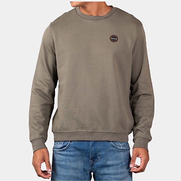 Napapijri  Pullover Badge crewneck- tea leaf günstig online kaufen