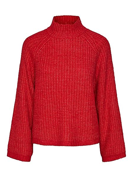 pieces Strickpullover "PCNELL LS HIGH NECK KNIT NOOS" günstig online kaufen