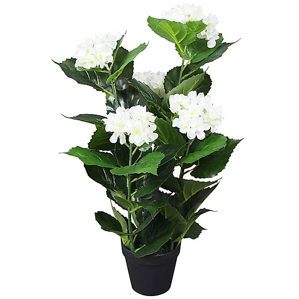 Kunstpflanze, vidaXL, Künstliche Hortensie mit Topf günstig online kaufen