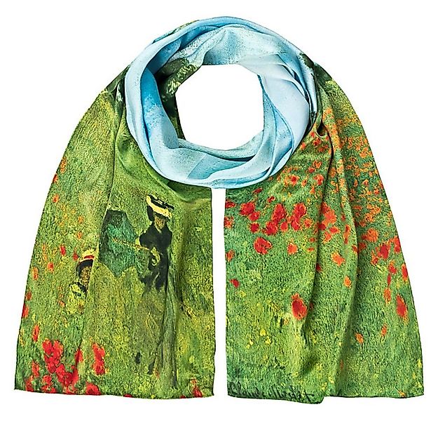 von Lilienfeld Seidenschal Schal Claude Monet Mohnblumenfeld Kunst Maße 172 günstig online kaufen