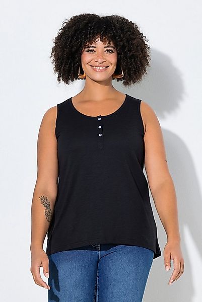 Angel of Style Longtop Jersey-Top A-Linie Flammjersey Knopfleiste günstig online kaufen