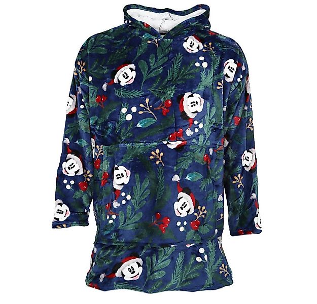 Disney Sweatponcho Disney Mickey Maus Kuschelponcho Kuscheldecke mit Ärmeln günstig online kaufen