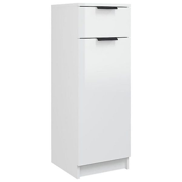 vidaXL Mehrzweckschrank Badezimmerschrank Schrank Nischenschrank Hochglanz- günstig online kaufen