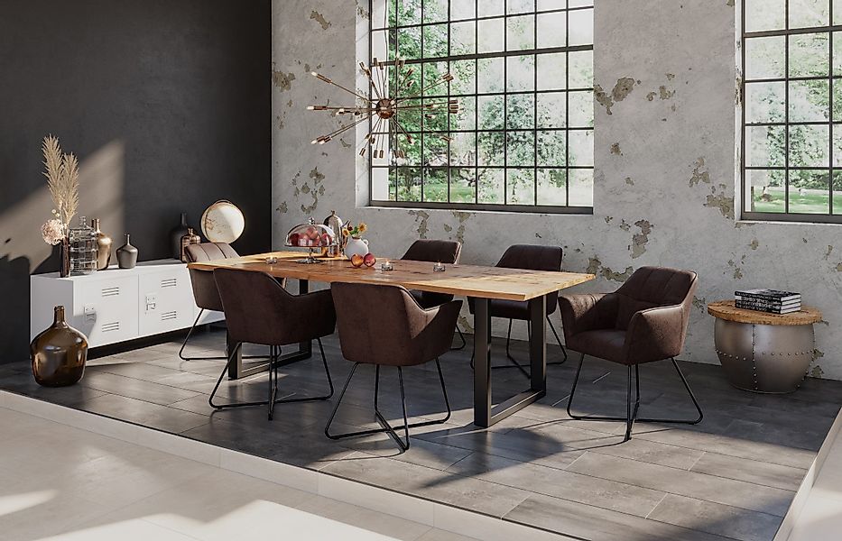 Loreno® Essgruppe Dora, Kirin, (1 Tischplatte, günstig online kaufen