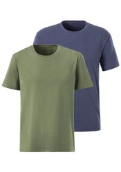John Devin T-Shirt mit Slub-Garn Struktur günstig online kaufen
