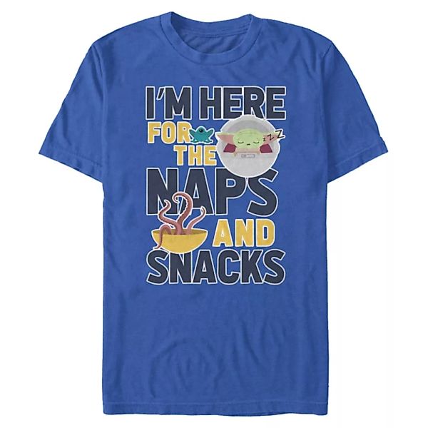 Star Wars - The Mandalorian - The Child Naps And Snacks - Männer T-Shirt günstig online kaufen