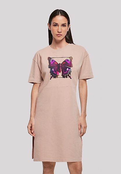 F4NT4STIC Shirtkleid "Pink" Ohne Taschen Print günstig online kaufen