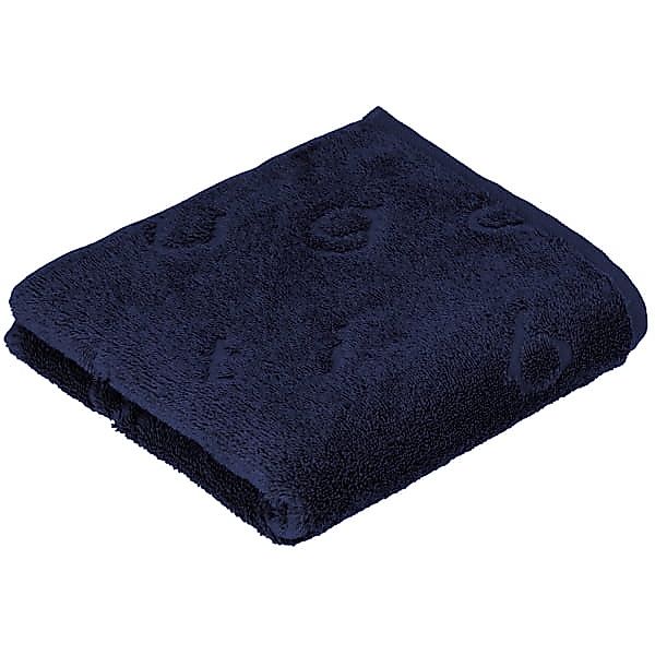 bugatti Handtücher Trentino - Farbe: marine blau - 4930 - Handtuch 50x100 c günstig online kaufen