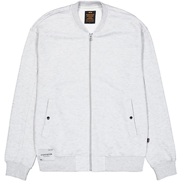 Alpha Industries  Herren-Jacke Studio Edition Fleece Bomber - pastel grey m günstig online kaufen