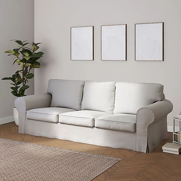 Bezug für Ektorp 3-Sitzer Schlafsofa, neues Modell (2013), hellgrau, 40cm x günstig online kaufen