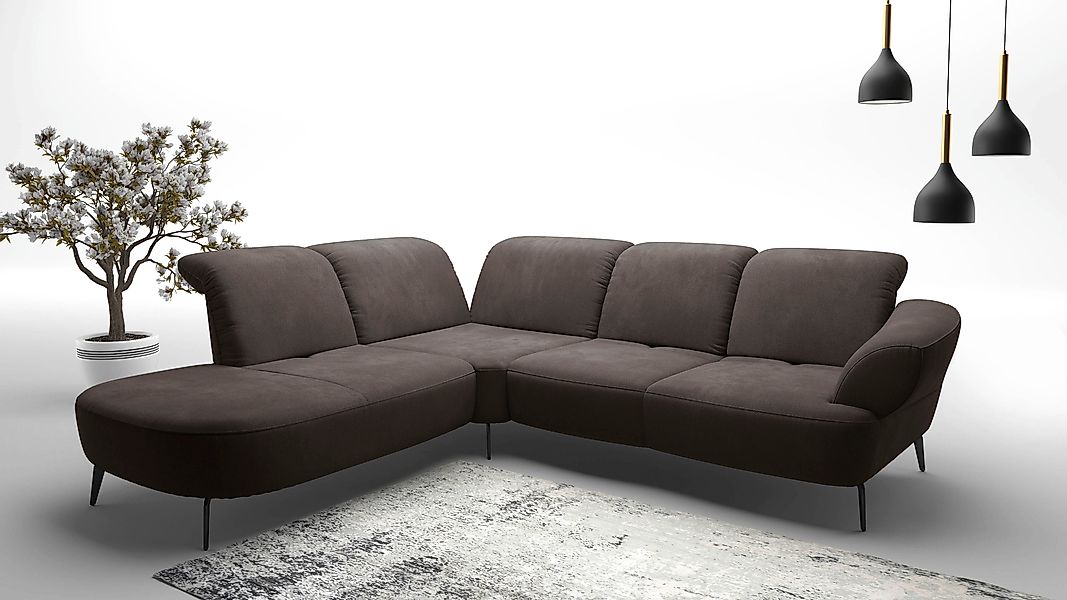 sit&more Ecksofa "Dance, L-Form, inkl. Sitztiefenverstellung", inkl. Click& günstig online kaufen