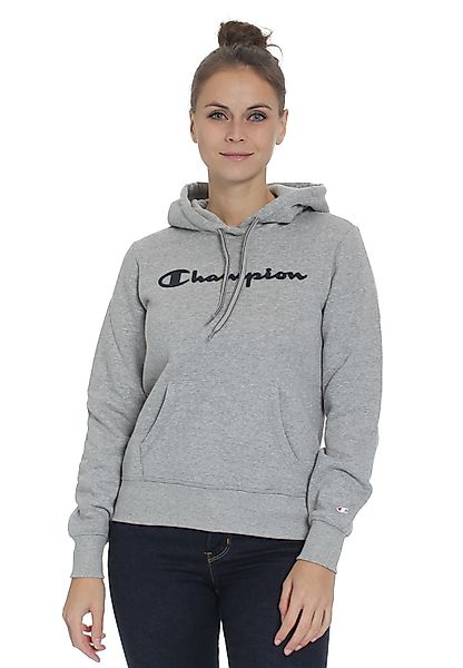 Champion Damen Kapuzenpullover 113207 EM006 OXGM Grau günstig online kaufen
