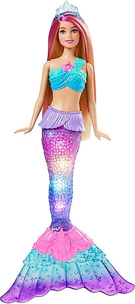 Barbie Meerjungfrauenpuppe Zauberlicht Meerjungfrau (leuchtet) günstig online kaufen