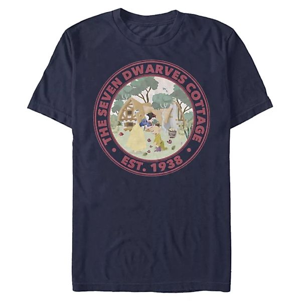 Disney - Schneewittchen - Logo SW Sticker - Männer T-Shirt günstig online kaufen