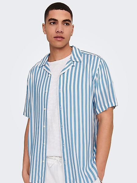 ONLY & SONS Kurzarmhemd ONSWAYNE LIFE SS VISCOSE günstig online kaufen