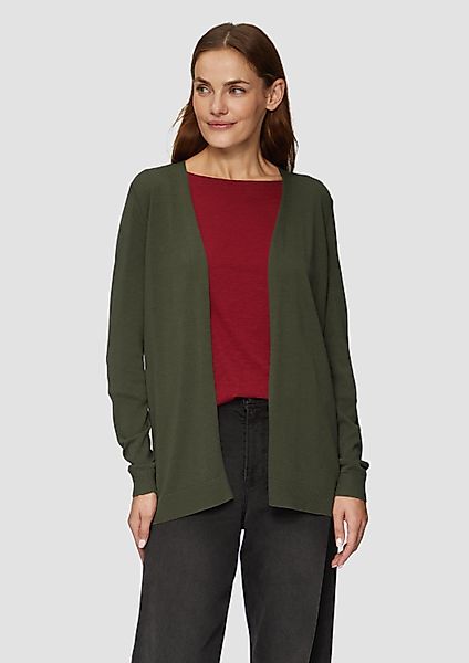 s.Oliver Cardigan Strickjacke Cardigan aus Viskose-Baumwollmix günstig online kaufen