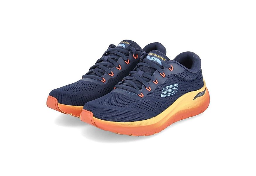 Skechers Skechers 232700 NVMT Herren Textil gruen Schnürschuh günstig online kaufen