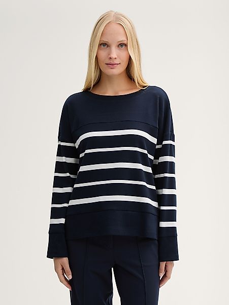 TOM TAILOR Langarmshirt T-Shirt Ripp Langarmshirt günstig online kaufen