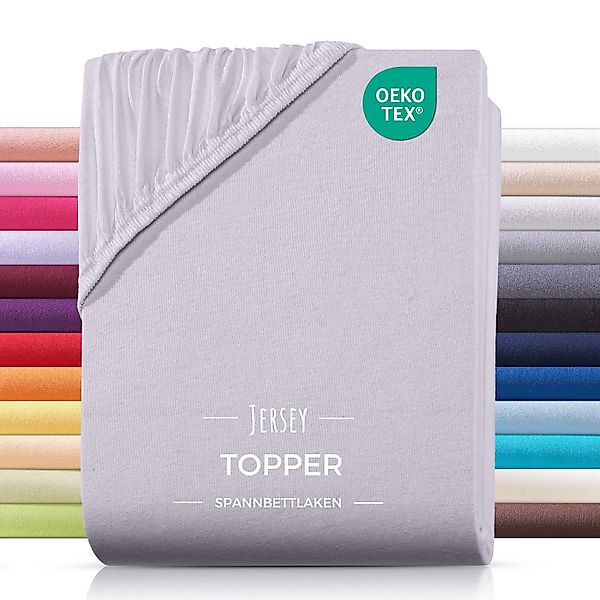 Carpe Sonno Spannbettlaken Topper Spannbetttuch Jersey 140x200 160x200 180x günstig online kaufen