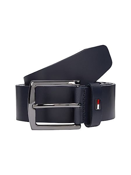Tommy Hilfiger Ledergürtel "DENTON 3.5 cm breit EXT" Einfachdornschließe, M günstig online kaufen