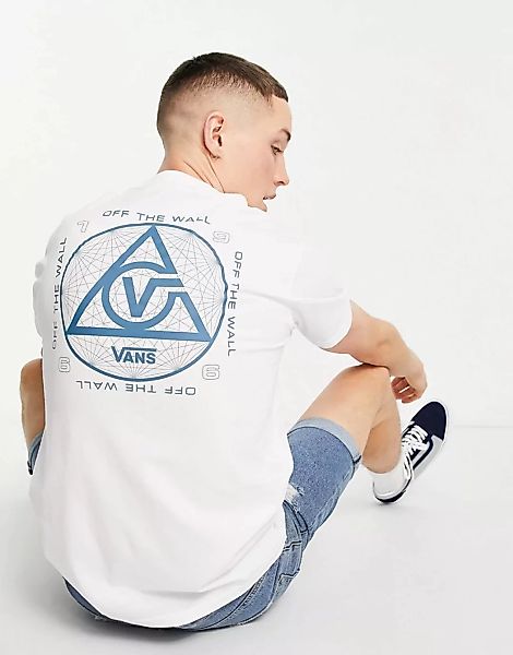 Vans – Three Points – T-Shirt in Weiß günstig online kaufen