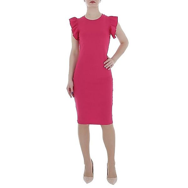 Ital-Design Sommerkleid Damen Freizeit (86164476) Rüschen günstig online kaufen