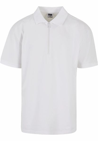 URBAN CLASSICS Poloshirt "Urban Classics Herren Oversized Zip Polo" 1 Stk. günstig online kaufen