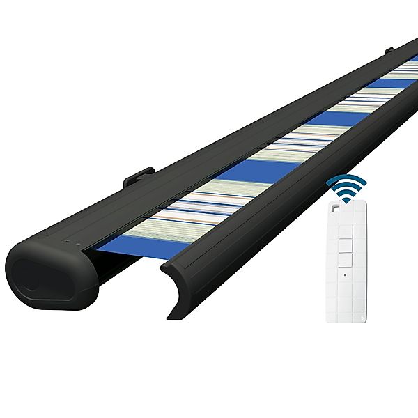 Eclipse Kassettenmarkise elektrische Vollkassettenmarkise 4,5x3m Anthrazit, günstig online kaufen